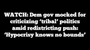 WATCH: Dem gov mocked for criticizing ‘tribal’ politics amid redistricting push: ‘Hypocrisy knows no bounds’