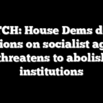 WATCH: House Dems dodge questions on socialist agenda that threatens to abolish key institutions