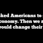 We asked Americans to grade the economy. Then we asked if it would change their vote.