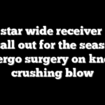 49ers star wide receiver Ricky Pearsall out for the season, to undergo surgery on knee in crushing blow