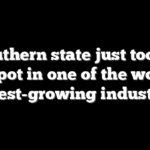 A Southern state just took the top spot in one of the world’s fastest-growing industries