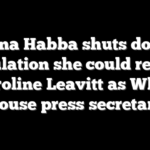 Alina Habba shuts down speculation she could replace Karoline Leavitt as White House press secretary