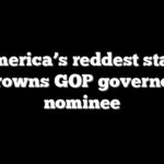 America’s reddest state crowns GOP governor nominee