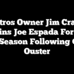 Astros Owner Jim Crane Retains Joe Espada For Rest Of Season Following GM Ouster