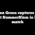 Chelsea Green captures WWE gold at SummerSlam in ladder match