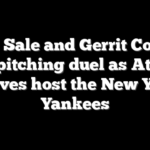 Chris Sale and Gerrit Cole set up a pitching duel as Atlanta Braves host the New York Yankees