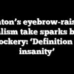 Clinton’s eyebrow-raising socialism take sparks brutal mockery: ‘Definition of insanity’