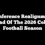 Conference Realignment Ahead Of The 2026 College Football Season