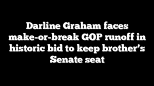 Darline Graham faces make-or-break GOP runoff in historic bid to keep brother’s Senate seat