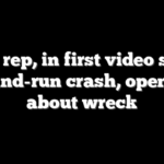 Dem rep, in first video since hit-and-run crash, opens up about wreck