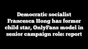 Democratic socialist Francesca Hong has former child star, OnlyFans model in senior campaign role: report