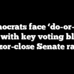 Democrats face ‘do-or-die’ split with key voting bloc in razor-close Senate race