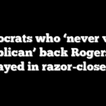 Democrats who ‘never voted Republican’ back Rogers over El-Sayed in razor-close race