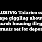 EXCLUSIVE: Talarico caught on tape giggling about his church housing illegal immigrants set for deportation