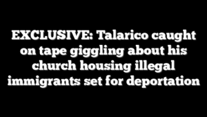 EXCLUSIVE: Talarico caught on tape giggling about his church housing illegal immigrants set for deportation