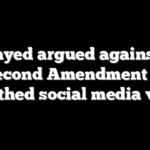 El-Sayed argued against the Second Amendment in unearthed social media videos