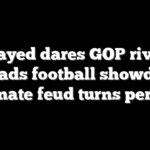 El-Sayed dares GOP rival to no-pads football showdown as Senate feud turns personal