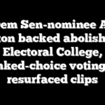 Fla Dem Sen-nominee Angie Nixon backed abolishing Electoral College, ranked-choice voting in resurfaced clips