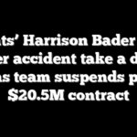 Giants’ Harrison Bader sees scooter accident take a drastic turn as team suspends pay on $20.5M contract