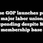 House GOP launches probe into 5 major labor unions over Dem spending despite MAGA membership base