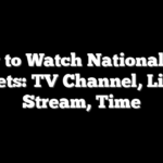 How to Watch Nationals vs. Mets: TV Channel, Live Stream, Time