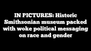 IN PICTURES: Historic Smithsonian museum packed with woke political messaging on race and gender