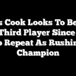 James Cook Looks To Become Just Third Player Since 2001 To Repeat As Rushing Champion
