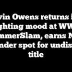 Kevin Owens returns in a fighting mood at WWE SummerSlam, earns No 1 contender spot for undisputed title