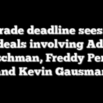 MLB trade deadline sees flurry of deals involving Adley Rutschman, Freddy Peralta and Kevin Gausman