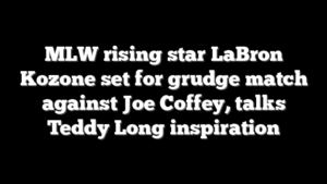 MLW rising star LaBron Kozone set for grudge match against Joe Coffey, talks Teddy Long inspiration