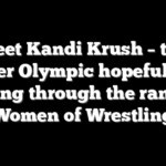 Meet Kandi Krush – the former Olympic hopeful who is rising through the ranks in Women of Wrestling