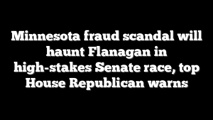 Minnesota fraud scandal will haunt Flanagan in high-stakes Senate race, top House Republican warns