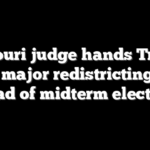 Missouri judge hands Trump, GOP major redistricting win ahead of midterm elections