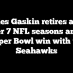 Myles Gaskin retires at 29 after 7 NFL seasons and a Super Bowl win with the Seahawks
