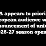 NBA appears to prioritize European audience with announcement of unique 2026-27 season opener