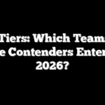 NFL Tiers: Which Teams Are Title Contenders Entering 2026?