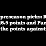 NFL preseason picks: Rams over 16.5 points and Panthers with the points against Bills