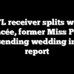 NFL receiver splits with fiancée, former Miss Peru, after sending wedding invites: report
