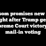 Newsom promises new legal fight after Trump gets Supreme Court victory on mail-in voting