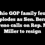 Ohio GOP family feud explodes as Sen. Bernie Moreno calls on Rep. Max Miller to resign
