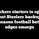 Packers starters to open against Steelers backups as preseason football betting edges emerge