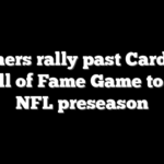 Panthers rally past Cardinals in Hall of Fame Game to open NFL preseason