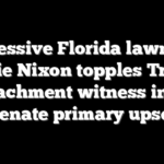 Progressive Florida lawmaker Angie Nixon topples Trump impeachment witness in Dem Senate primary upset
