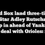 Red Sox land three-time All-Star Adley Rutschman, swoop in ahead of Yankees to reach deal with Orioles: report