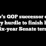Rubio’s GOP successor clears key hurdle to finish his six-year Senate term