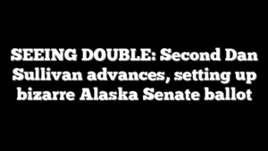 SEEING DOUBLE: Second Dan Sullivan advances, setting up bizarre Alaska Senate ballot