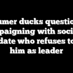 Schumer ducks question on campaigning with socialist candidate who refuses to back him as leader