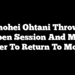 Shohei Ohtani Throws Bullpen Session And Moves Closer To Return To Mound