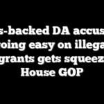 Soros-backed DA accused of going easy on illegal immigrants gets squeezed by House GOP