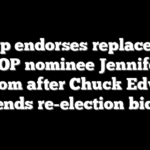 Trump endorses replacement GOP nominee Jennifer Balkcom after Chuck Edwards ends re-election bid